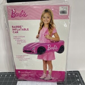 NEW Barbie Inflatable Car Halloween Costume Cosplay Girl OSFM One Size Fits Most
